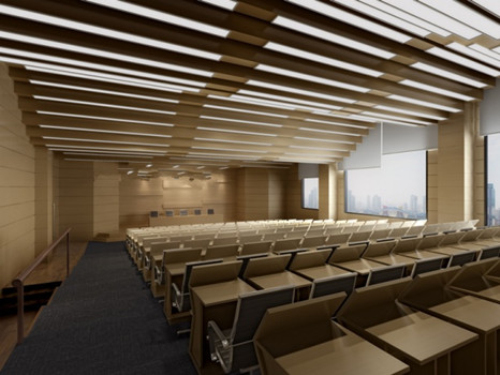 Conference room 3d models ladder