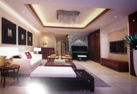 Simple Chinese living room