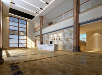 Office lobby, front desk 3D model