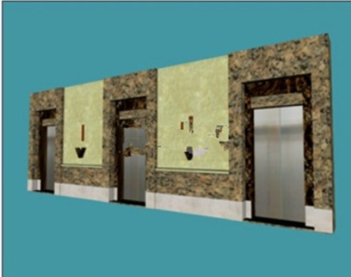 3d model of residential elevator