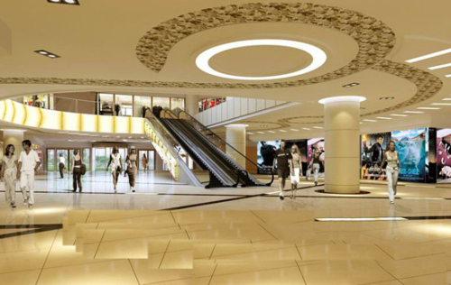 3D models mall hall