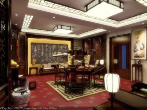 Indoor entertainment room model