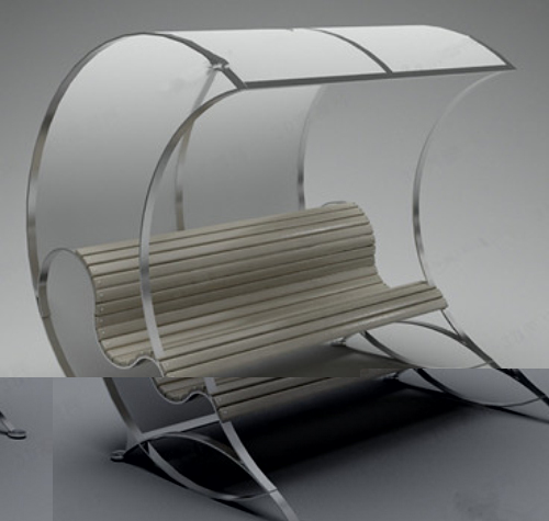 Outdoor chairs 3d models