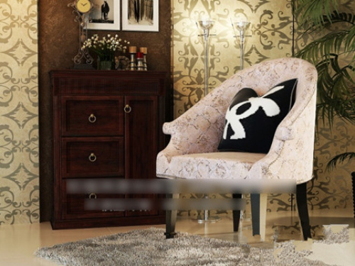 Modern style sofa 3d model