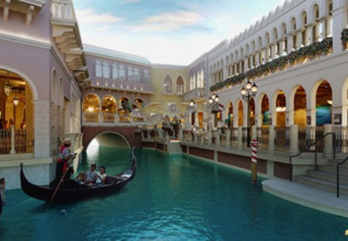 3d model outdoor river