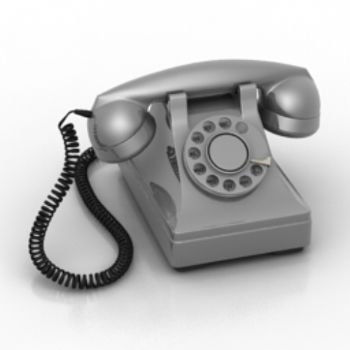 silver vintage plane 3D models