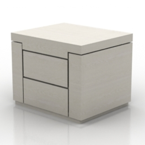 simple and stylish bedside cabinet model