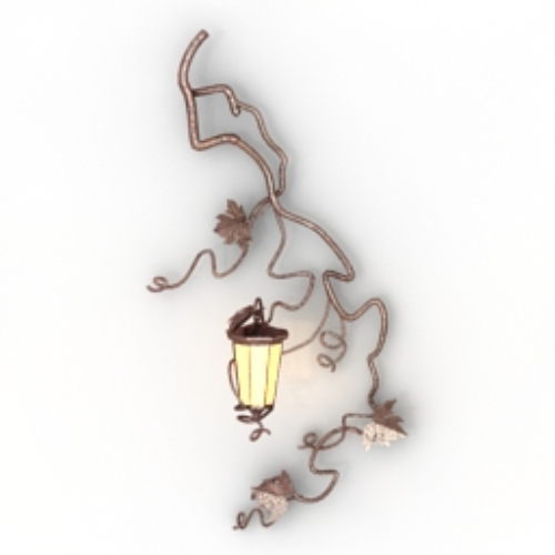 beautiful flowers lighting model