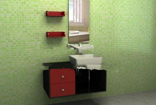 3d model of bathroom sinks