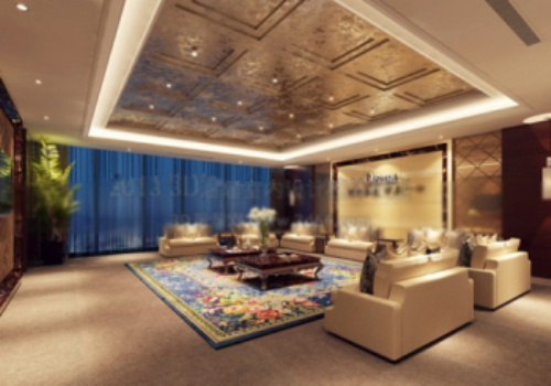 European-style luxury living room design model