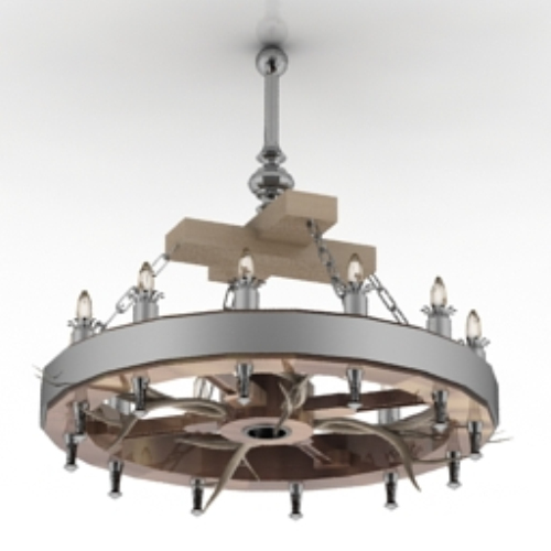 metal chandelier model