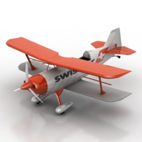 3d small aircraft models