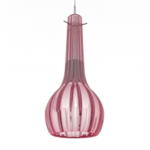 pink chandelier model