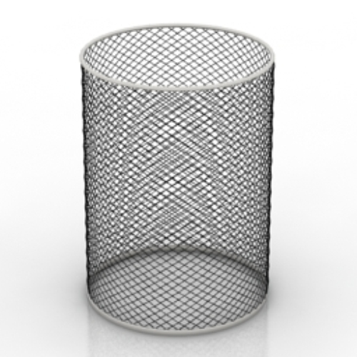 black mesh baskets model