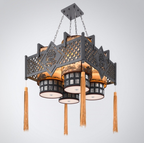 Antique chandeliers 3D model