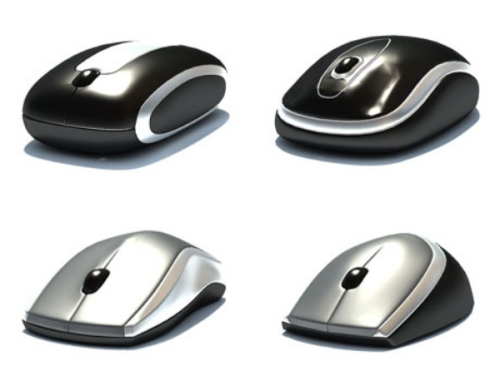 Wireless Mouse 3D model