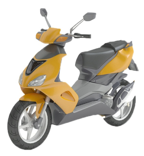 Scooter 3D Model