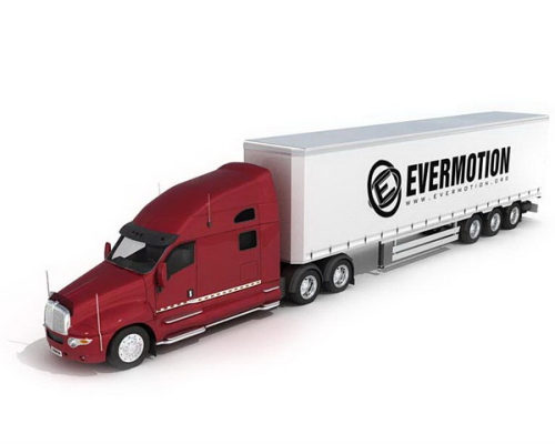 Container car 3d model