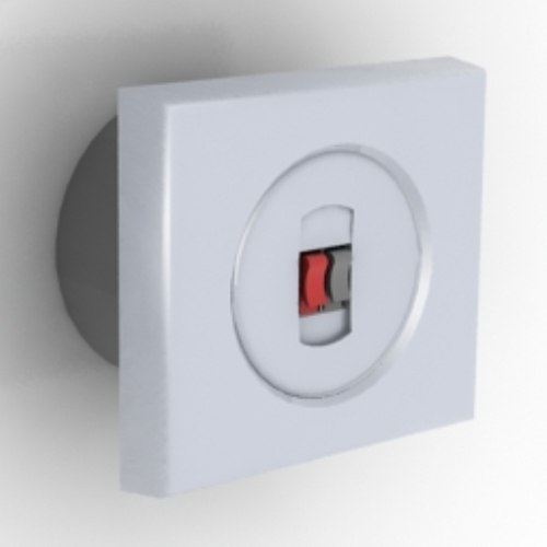 white electrical switch model