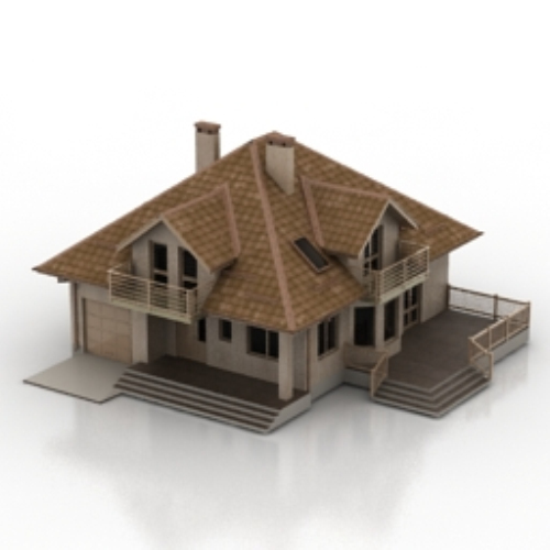 brown villa model