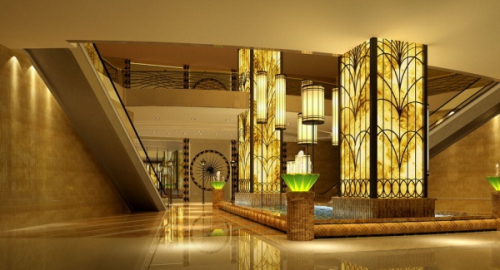 gorgeous lobby 3D models