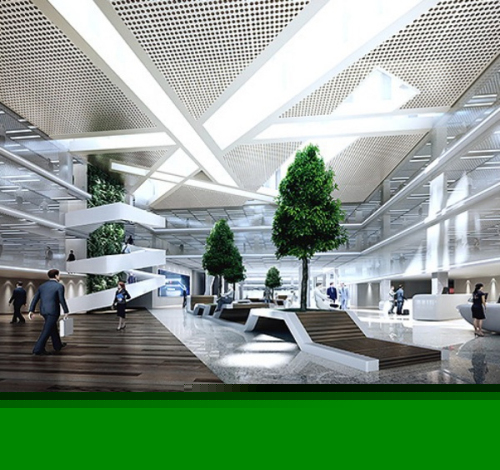 shopping hall 3d models