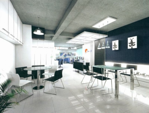 small meeting room to discuss room 3D model