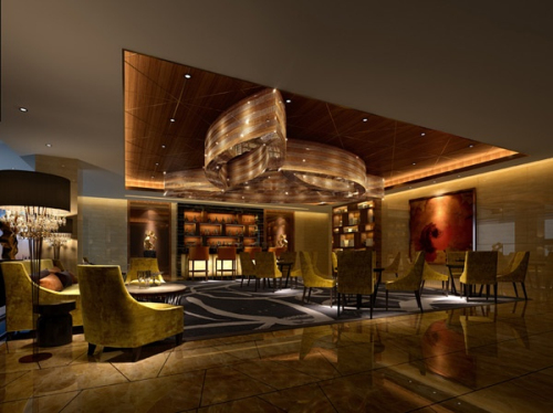 3D model of luxury wine club