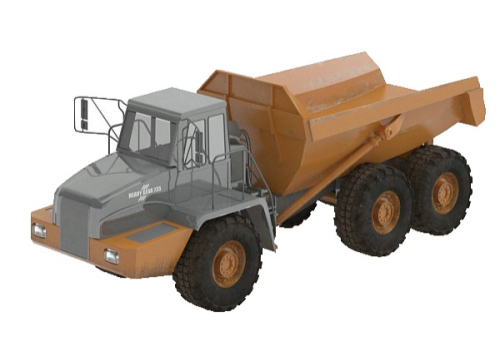 Naturals engineering vehicles 3D model