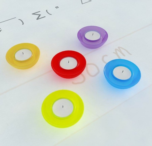 3d model multicolored candles