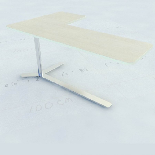 Personalized wooden table 3D model