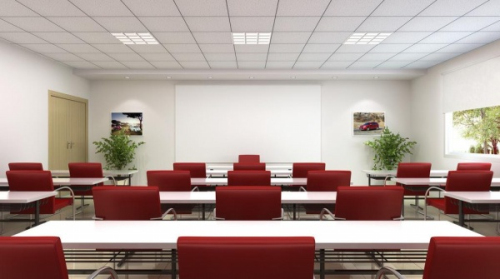 Training room 3d model