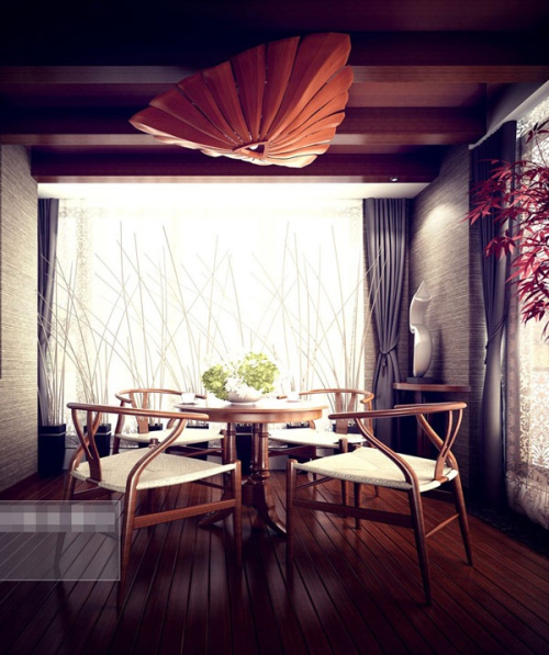 Chinese exquisite lounge 3d model