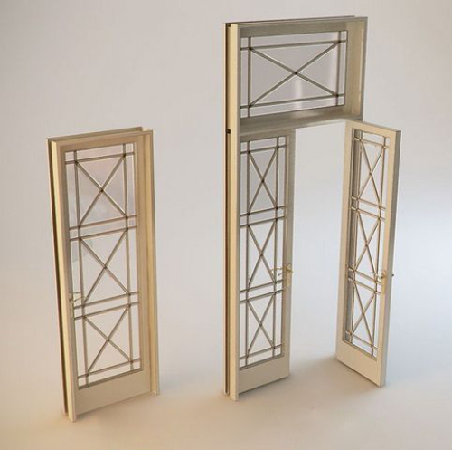 European - style door model