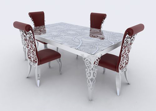 modern dining table model