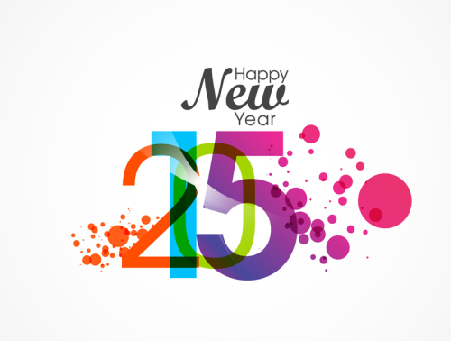 2015 watercolor fantasy art word vector material