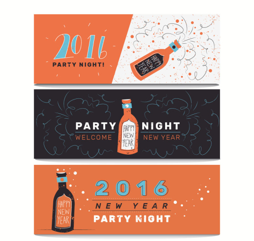 Three 2016 Vector Party banner