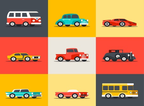 9 creative vehicle design vector